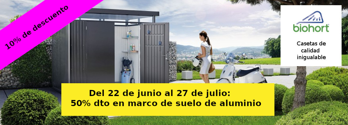 Descuentos Casetas Metálicas