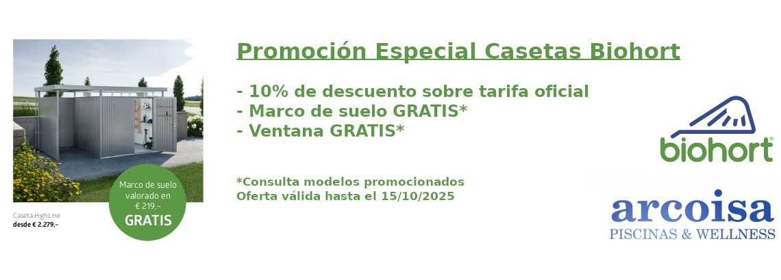 Descuentos Casetas Metálicas