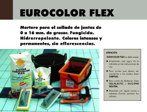 Lechada Fixcer Eurocolor Flex