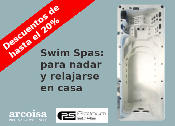 Jacuzzi natación contracorriente 